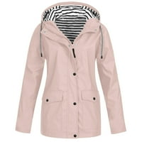 Petort ženske jakne za žene i kapute Ležerni Warderbreaker topli kaput Pink, XL