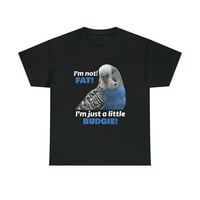 Funny Fat Budgie Blue Parakeet Parrot majica