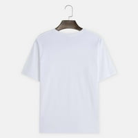 Advoicd musko casual okrugli vrat 3D ispisane bluze kratki rukav vrhovi bluza majica MENS HOTS CARGO
