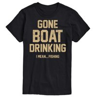 Instant poruka - Gono pijenje brodom - Muška grafička majica kratkih rukava