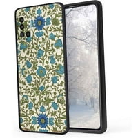Floral-vino-umjetnost - Telefonska futrola za Samsung Galaxy A 4G za žene Muška Pokloni, Mekani silikonski