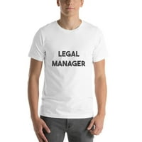 Pravni menadžer Bold majica s kratkim rukavom pamučna majica od strane nedefiniranih poklona
