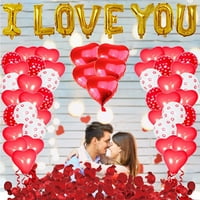 Party I Rose Valentine's Wedding Dekorativni cvijet you latica Dan Heart Heart Decoration Događaj i