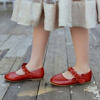 Djevojke cipele male kožne jedno cipele dječje plesne cipele djevojke performanse cipele