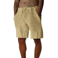 Muške casual hlače muško ljetno casual solid kratka vučnica kratka hlače za kratki pantni džep kratki