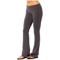 Aaiaymet ženske joge hlače hlače dužina fitness sporta joga žensko aktivno rastezanje tekućih tajica