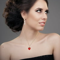 Lijepa ogrlica od jagode privjeske kreativne djevojke ogrlica nakita za žene