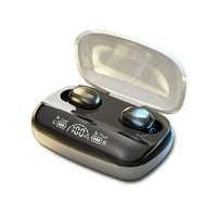 Slušalice sa punjenjem Kućište Buke Otkazivanje u ekipi Bluetooth kompatibilno 5. LED zaslon za slušalice
