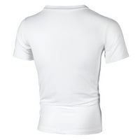 Muška majica kratkih rukava Plain majica Summer Casual Fashion Gym Sport Top Bluza