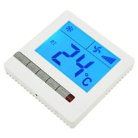 Cergrey ventilatorski regulator jedinice, termostat, termostat za klima uređaj, sa čistim tipkama za