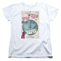 Trevco Star Trek & Tos epizoda kratkih rukava pamučna majica, bijela - ekstra veliko