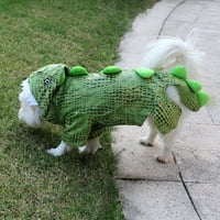KISKICK Cosplay mekani psi s kapuljačom kapuljača kostim - kućni ljubimac kostim krokodila Kostim za