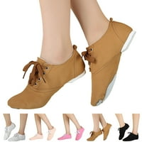 DMQupv zimske cipele za djevojke Soft Soled trening cipele baletne cipele Sandale plesne cipele Djevojke