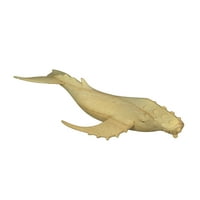 Stvari2Die Ručna rezbarena kitova Skulptura sa drvene skulpture figurine