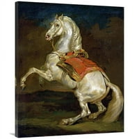 u. Uzgoj konj - Cheval Cabre Art Print - Theodore Gericalt