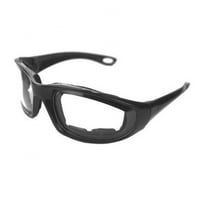 Kuhinjski naočali luka protiv začinjenih luka za rezanje nogu protiv prskanja sigurnosne naočale zaštitnika