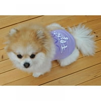 Xinhuaya Pet Puppy ljetni prsluk Mali pas mačji pas odjeća pamučna majica odjeća za odjeću