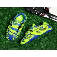 Daeful Boys Soccer Cleats Comfort Lagan okrugli nožni prst trčanje cipela fleksibilne fudbalske cipele