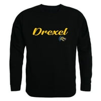 Drexel University Dragons Script Crewneck Duks pulover Duks Heather Grey Medium