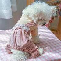 Bellaven Pet Wone odjeća, džemper za pse princeza za cvijeće, topla odjeća pogodna za štenad srednjeg