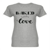 Pečen sa majicom za ljubavne oblikovane žene - MIMage by Shutterstock, Ženska velika
