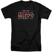 Trevco Kiss255-att - Poljubac i jedan posljednji poljubac Ispis za odrasle visoke fit majice kratkih