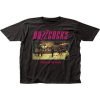 Buzzcocks Muški singlovi idu stabilno Slim Fit Majica Black XL