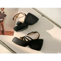 Zodanni ženske haljine cipele za gledanje sandalama sandalama Ljetna platforma Sandal vjenčanje Visoke