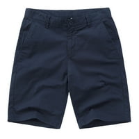 CLlios muški kratke hlače, muške casual šorcs Solid patentni džep sa pet komada hlače sa pet komada