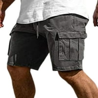Capreze muns čvrste mini pantalone za punjenje tereta za višestruke džepove uz plažu odjeća za teretanu