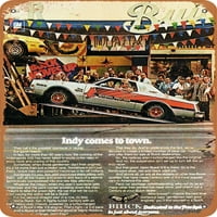 Metalni znak - Buick Regal Službeni tempo automobila Indy - Vintage Rusty Look