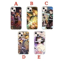Anime Demon Slayer Nezuko mekana transparentna futrola za Phonecover za iPhone plus plus plus 6s 5 5S
