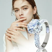Keusn modni kruški kopn za prsten u obliku kruške u obliku kruške dame dame vjenčani morski prsten gif