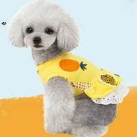 Haljina za kućne ljubimce Slatka print Puppy suknja Slatka haljina za pse PET ljetna odjeća za pse za