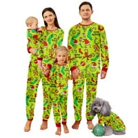 Dr Seuss The Grinch Family Božićne pidžame Podudarni setovi Žene Muškarci Grinch PJS Odjeća i jamstva