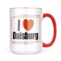 Neonblond I Love Duisburg Regija: Nordrhein Westfalen, Njemačka Poklon za kavu za ljubitelje čaja
