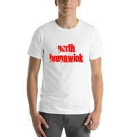 2xl Sjeverni Brunswick Cali Stil Stil Short pamučna majica s nedefiniranim poklonima