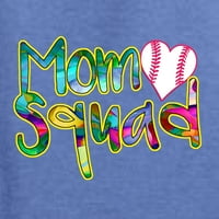 Divlji Bobby, šareni odsjek za bejzbol mama, sportski, unise grafički grafički duks, vintage Heather