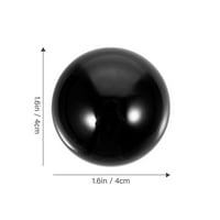 Izvrsna crijestalna kugla za kristalnu kuglicu Desktop Crna kristalna kugla ručna vježba lopta
