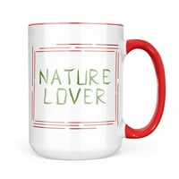 Ljubitelj Neonblond Priroda FERN biljni cvjetni šan za poklon za kafe ljubitelji čaja