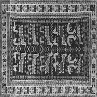 Ahgly Company u zatvorenom pravokutniku Perzijski sivi tradicionalni prostirci, 5 '8'