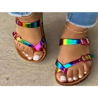 Lacyhop žene kopče slajdova sandale arch supprot comfy cork nožni krevet na otvorenom ljetne cipele