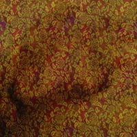 Onuone pamuk poplin smeđa tkanina Batik haljina materijala materijala od tkanina od dvorišta široka