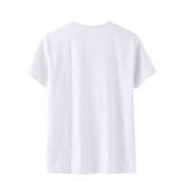 Smihono ljetne ženske grafičke bluze košulje kapice Cap kratki rukav Tees Modni trendi Slatka maselion