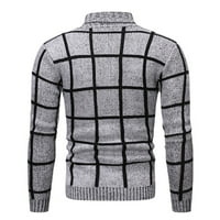 Dukseri za muškarce Modni ležerni kaput izvezeni pulover Zip-up Slim Fit Cat Waterpoof Sportska odjeća
