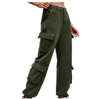 Voncos teretni pantalone za žene Jogger planinare labave pantalone sa džepovima