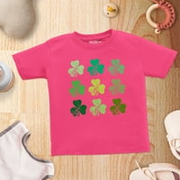 Trgovina 4EVER CLEAN GREEN DIJELOVI STT PATRICK-ov pamučni majica Debljina 2T vruća ružičasta
