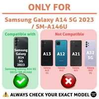 Talozna tanka futrola za telefon kompatibilna za Samsung A 5G, sablasna ikona Očistite ispis, lagana,