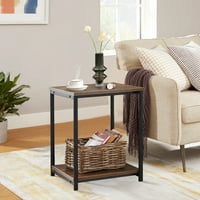 Retro Color Wood bočni stol, minimalistički krajnji sto za dnevni boravak, spavaću sobu, kancelariju,
