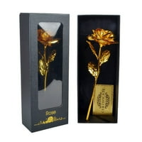 Artifical Rose Gold Foil Flower Cvijeće sa poklonom Bo Valentinovo majčin dan za rođendan vjenčanica